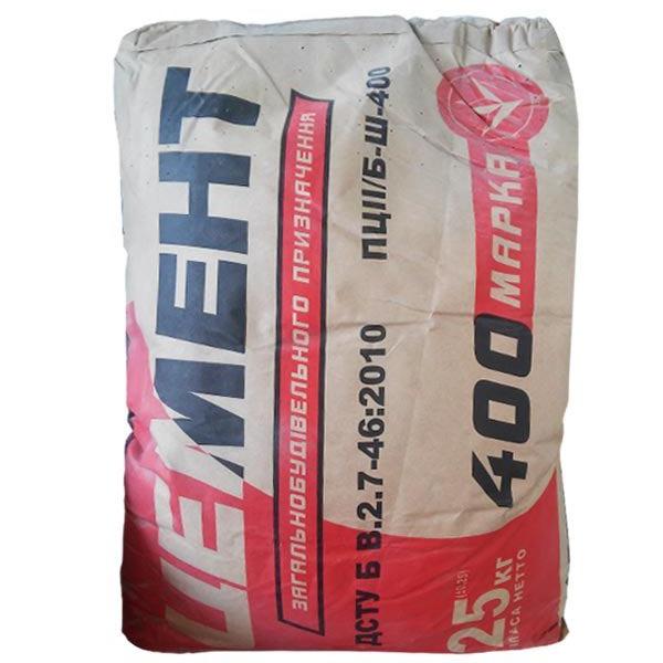 Цемент Polimin М-400 ПЦ II/Б-Ш 25 кг