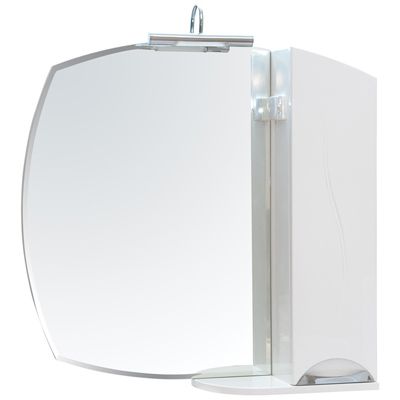 Шкафчик с зеркалом Аква-Родос Глория ZGLP75P 82x76 cм