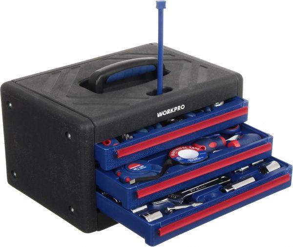 Набор ручного инструмента WORKPRO 125 шт. W009022