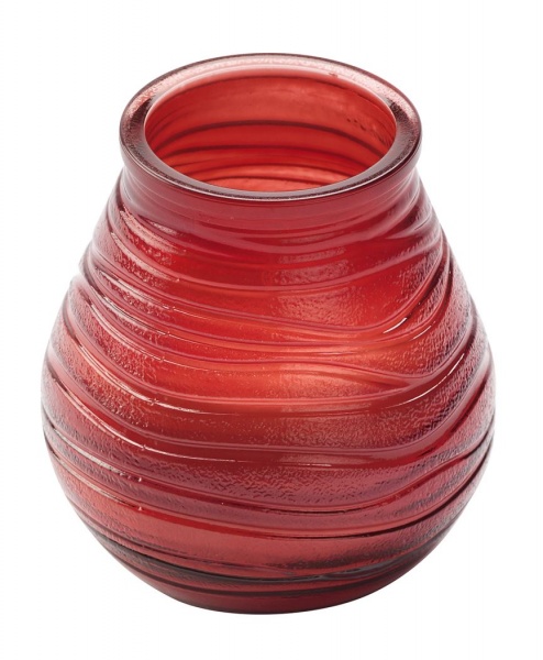 Свеча в стакане Patio light 94/91 Красная Bolsius