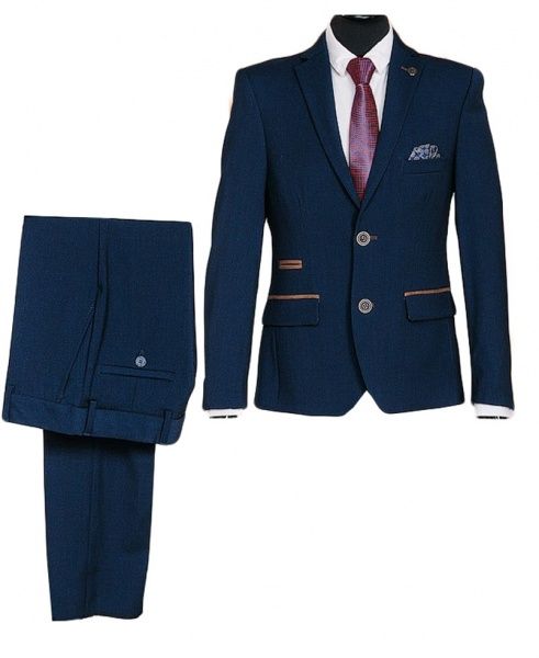 Костюм школьный West-Fashion р. 30 / 128 синий А775Б 