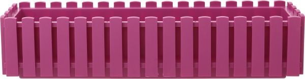 Ящик балконний Plastkon Fency фуксія прямокутний 10,5л фуксія 