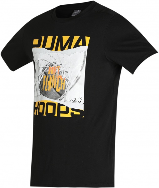 Футболка Puma 4th Quarter SS Tee 53236119 р.M черный