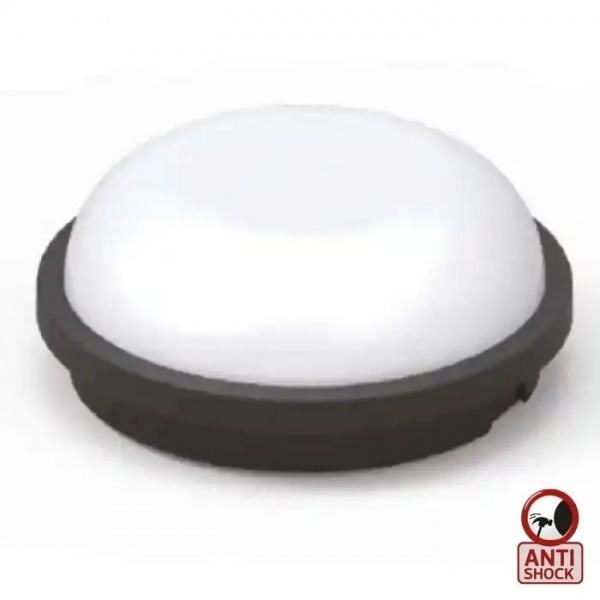 Світильник світлодіодний HOROZ ELECTRIC Артос 15 Вт IP65 чорний 400-012-127 