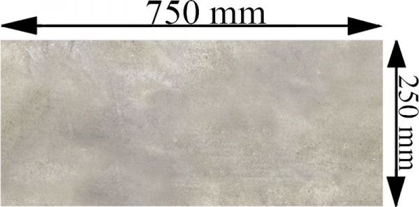 Плитка Konskie group Hilton Grey 25x75 