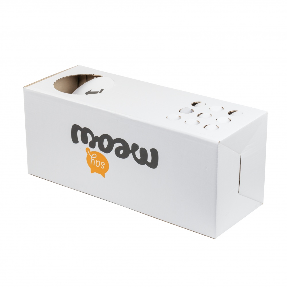 Когтеточка-лежак Say Meow для котов Grace, картон 67x27x24 см