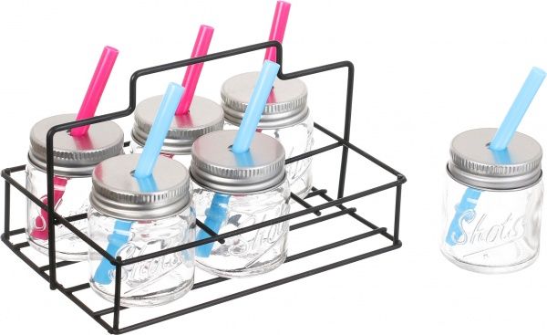 Набір кухлів на підставці 6 штук по 55 мл 55 мл 6 шт. Richwood 