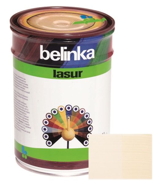 Фарба-лазур Belinka Lasur 11 білий мат 1 л