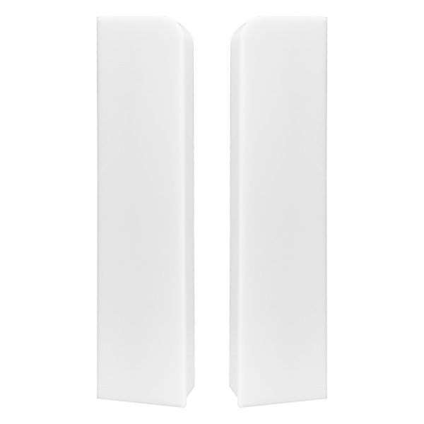 Заглушка 2 шт. King Floor VENEZIA білий 75 мм 