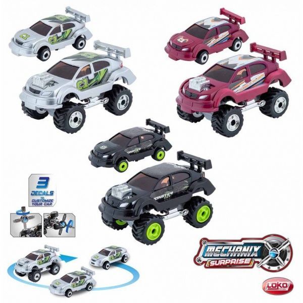 Ігровий набір транспорту Mechanix Surprise в асортименті 1:36 14000