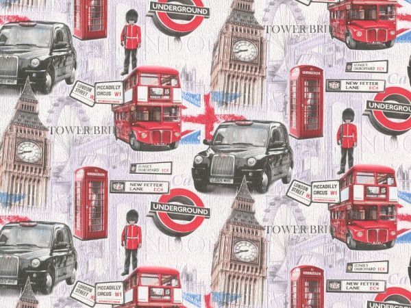 Шпалери паперові Слов'янські шпалери Gracia 7171-06 0,53x10,05 м 