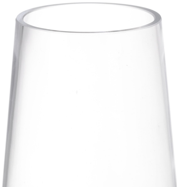 Ваза скляна Wrzesniak Glassworks Призма B 25 см прозора 