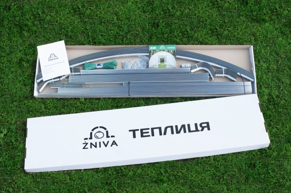 Теплица Жнива 3х4х2 с плёнкой 120 мк У/Ф