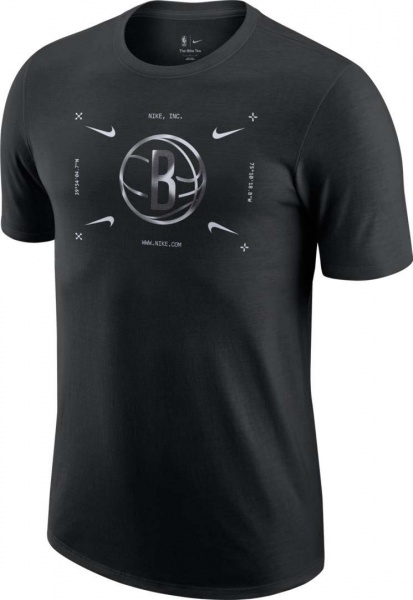 Футболка Nike BKN ES ATC LGO 2 DZ0260-010 р.M чорний