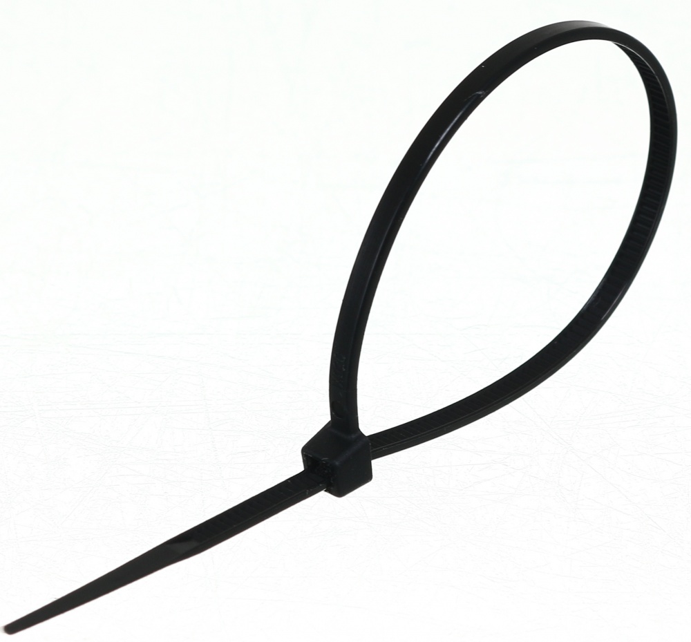 Стяжка для кабелю HausMark 2,5х150 мм 100 шт. чорний