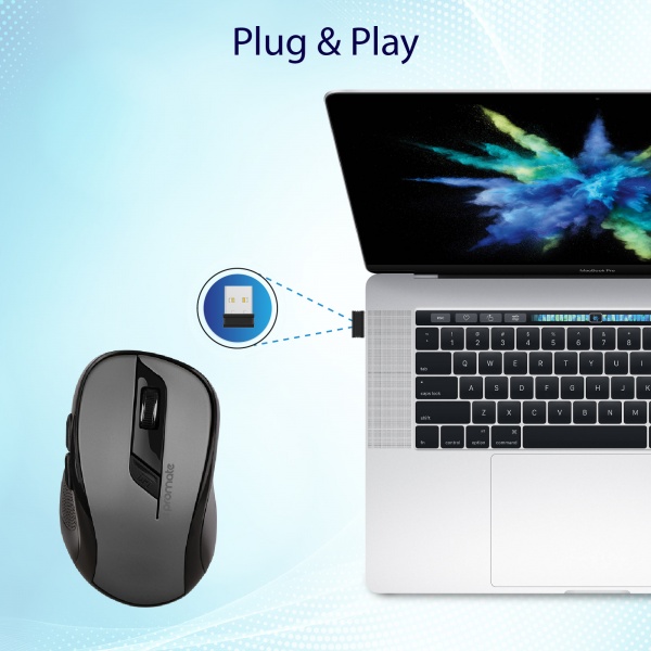 Миша Promate Clix-7 black 