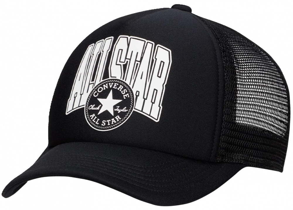 Кепка Converse RETRO COLLEGIATE TRUCKER 10026659-001 os чорний