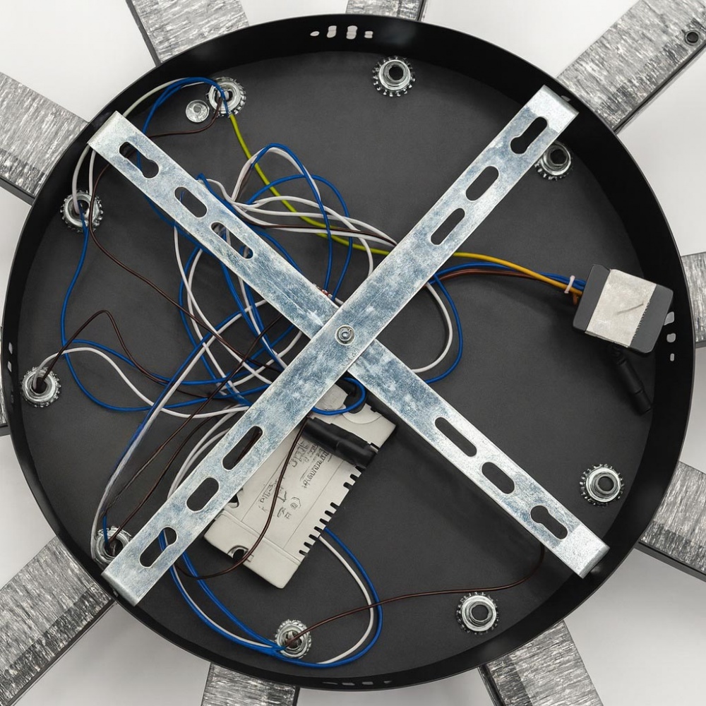 Люстра потолочная LIGHT SET GRIM LED R 5 54 Вт черный