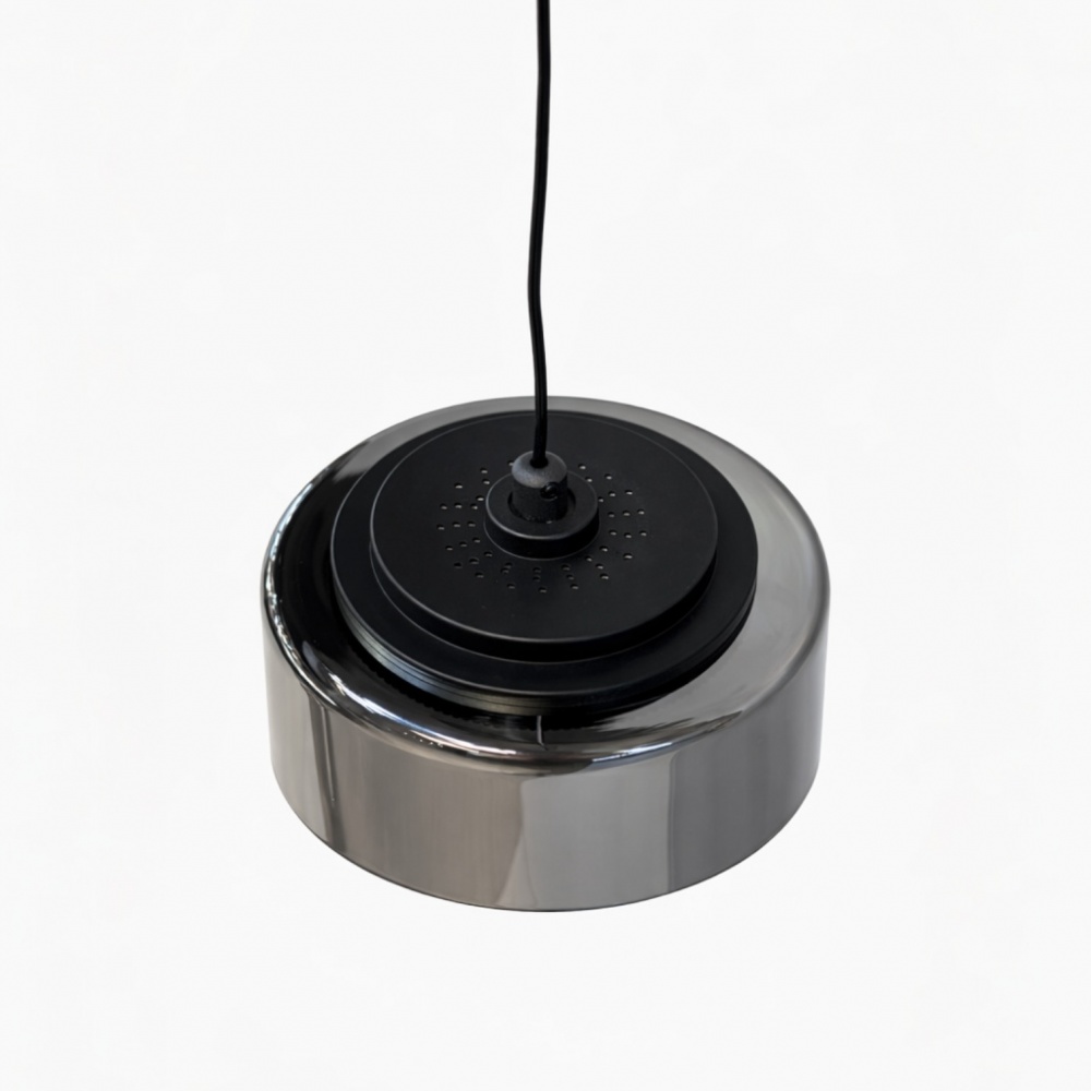 Люстра підвісна LIGHT SET DUSHA MS241 1x12 Вт GX53 чорний/димчастий