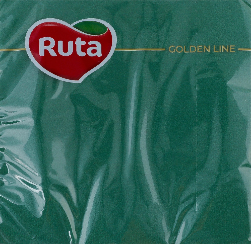Серветки столові Ruta 33х33 см темно-зелений 20 шт.