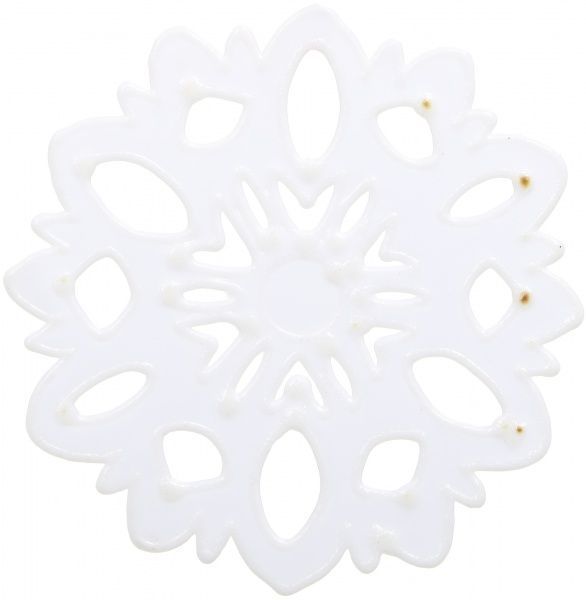 Наклейка на стекло новогодняя Снежинка 16 см SDZ-D1164 