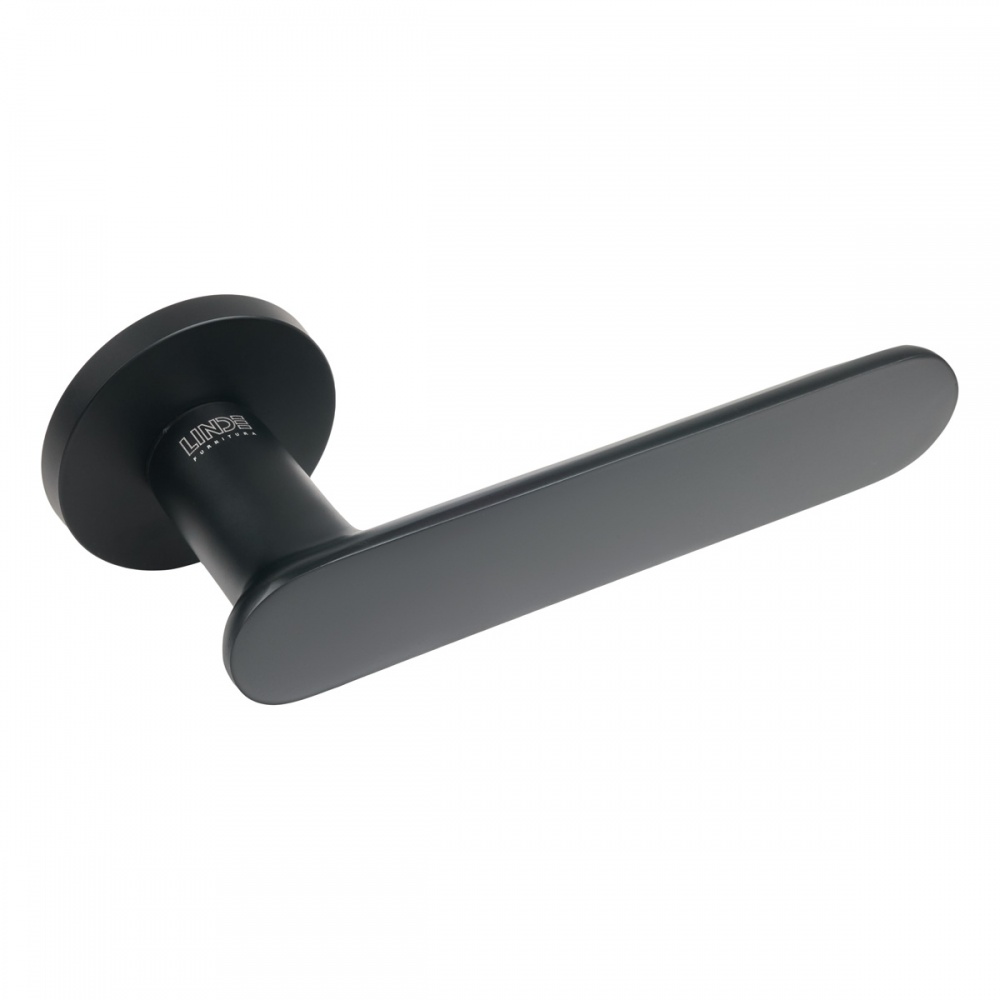 Ручка на розетке Linde A-2030 Black черный