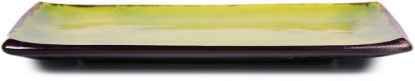 Тарілка прямокутна 16х26 см Лайм Manna Ceramics