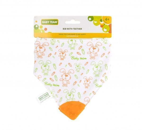 Нагрудник Baby Team на липучці 6508 