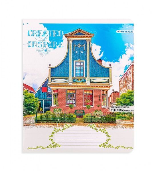 Комплект тетрадей Архитектура для вдохновения 18 листов в линию 25 шт. Поділля