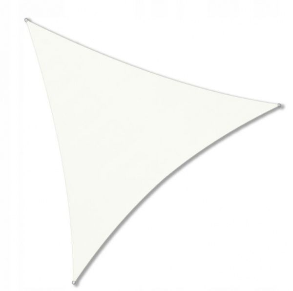 Тент-парус POLI треугольник 3,6x3,6x3,6 м белый 
