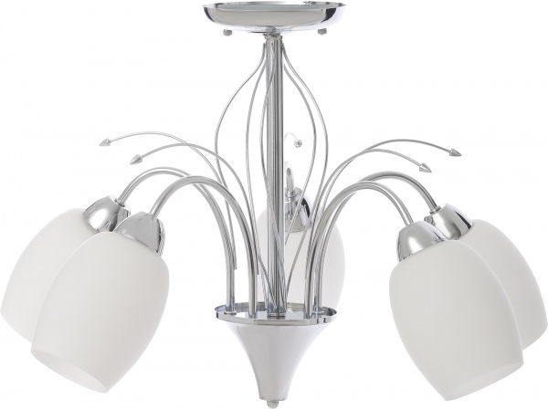 Люстра стельова Globo Pessoa II 5xE27 хром 54709-5 