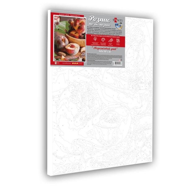 Картина за номерами Персиковий рай 954001 40x50 см Santi 