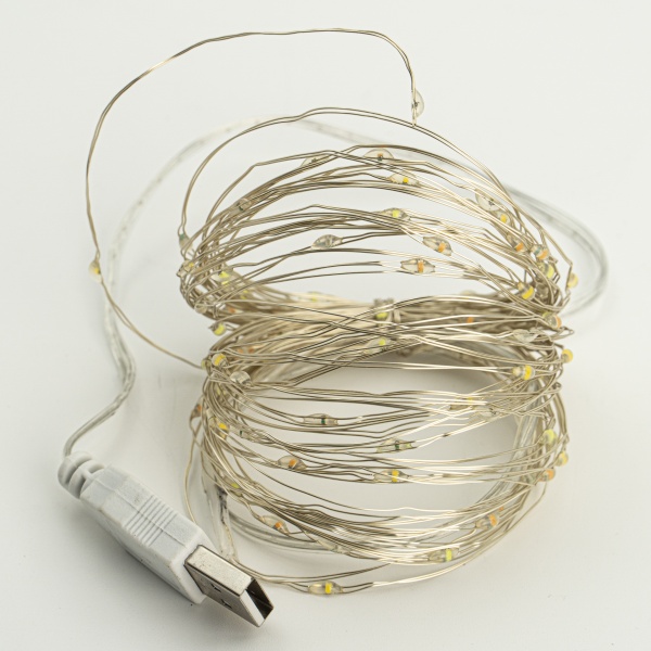 Гирлянда Altalusse INL-2103U-100 Multicolor встроенный светодиод (LED) 10 м 