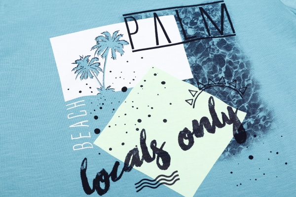 Футболка для мальчиков Blue Seven р.164 лагуна 602800 X 5 665 