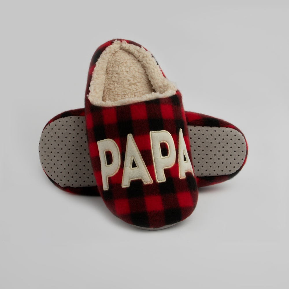 Тапки домашние Twins PAPA BEAR р.42/43 красный