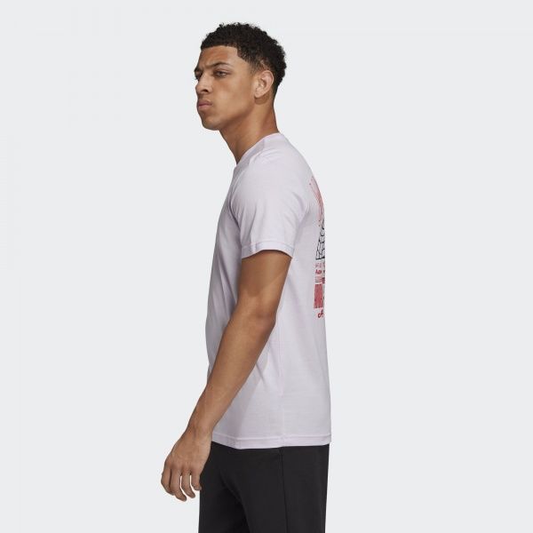 Футболка Adidas PACK Multi Hit FN1729 2XL фіолетовий