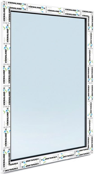 Окно глухое VIKNALAND В 70 880x1350 мм 