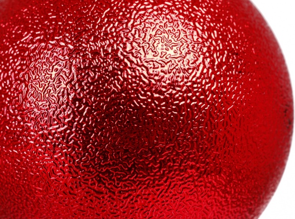 Набор елочных шаров рельефных d 100 мм 4 шт./уп.