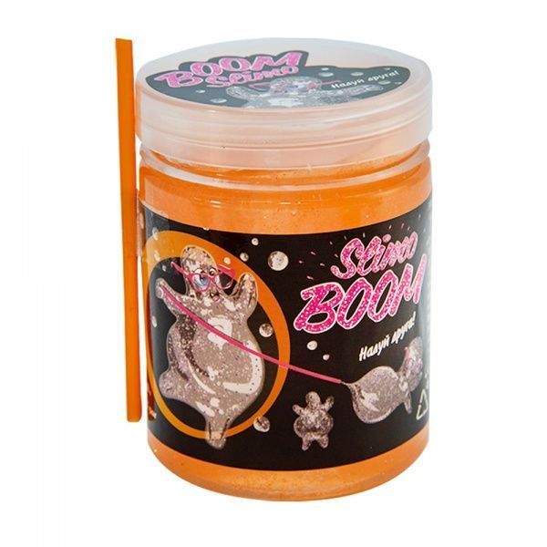 Надувний слайм Strateg 71828 Slimo boom 125 г в асортиментІ