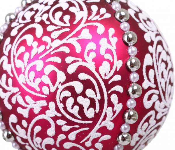 Шар декоративный Элит d 80 мм в ассортименте