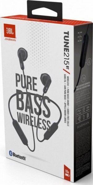 Навушники JBL® Tune 215BT black (JBLT215BTBLK) 