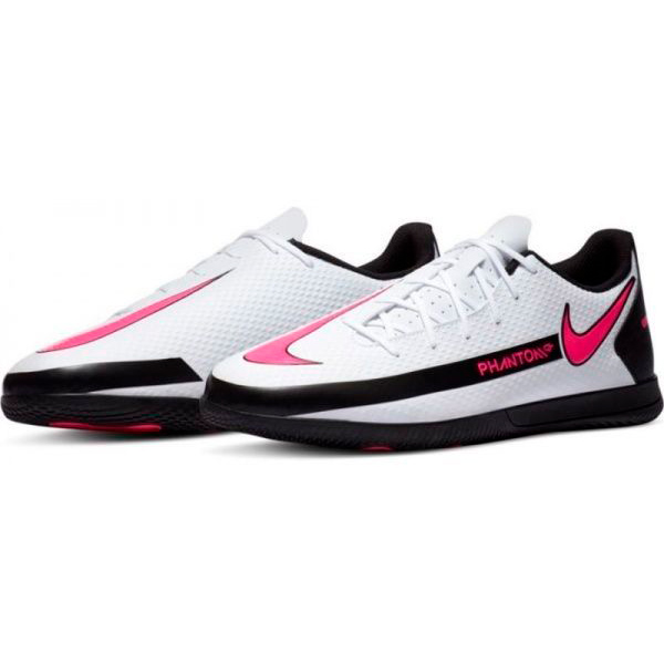 Бутси Nike Phantom GT Club IC CK8466-400 р. US 10,5 білий