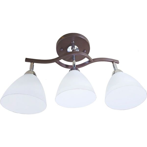 Люстра стельова Victoria Lighting 3x60 Вт E27 венге Niko/PL3 