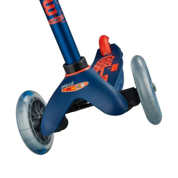 Самокат Micro Mobillity Systems Mini Deluxe LED синий MMD118 
