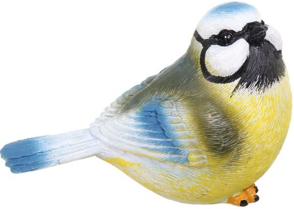 Декоративная фигура желтая птичка 135x75x75 мм