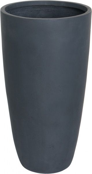 Кашпо декоративне Engard Торіно круглий 63 л чорний 