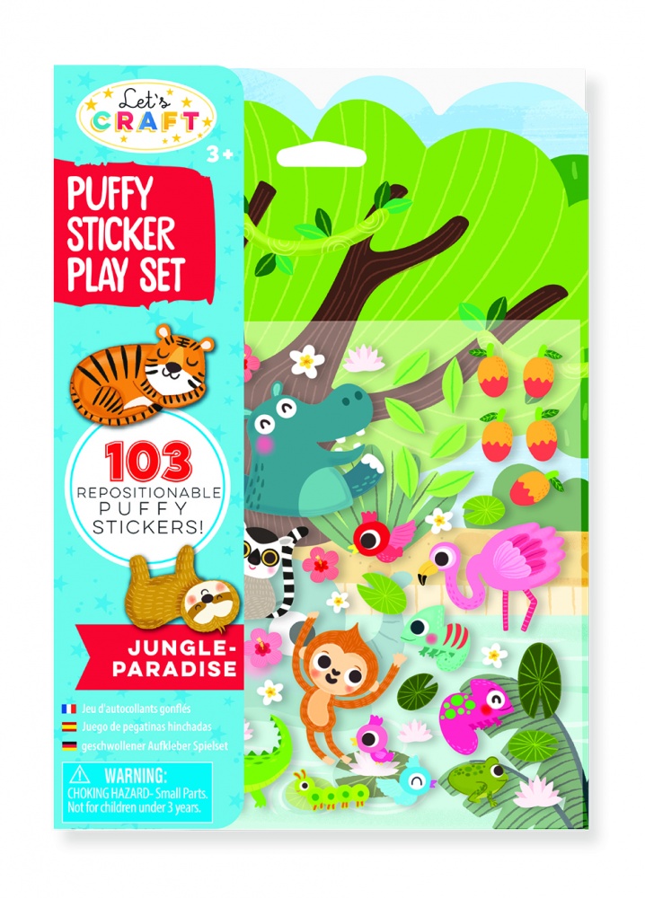 Набор для рукоделия LETS CRAFT «Окружающая среда – джунгли» PSB004