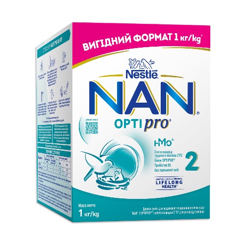 Суха суміш NAN 2 OPTIPRO 1 кг