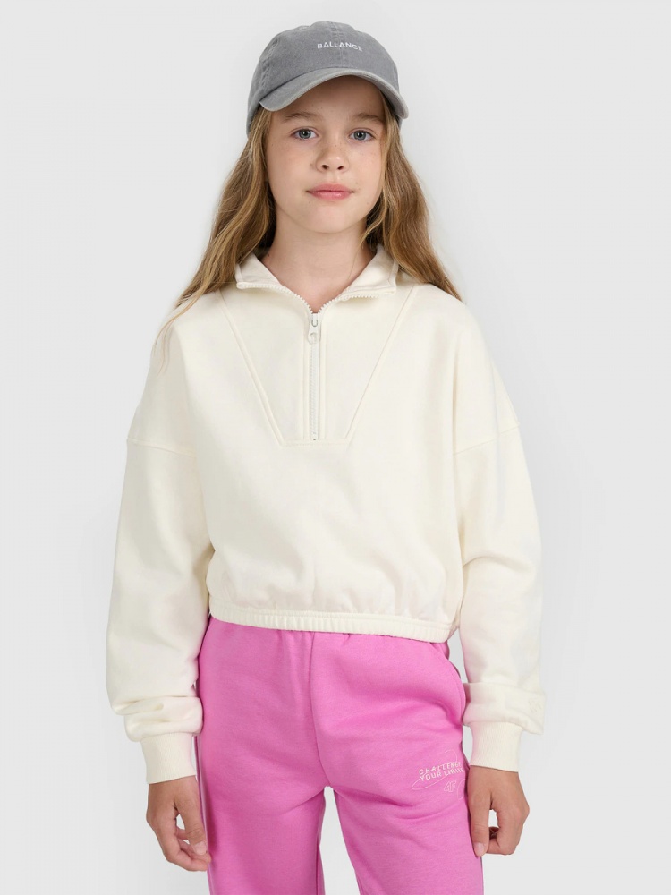 Джемпер 4F SWEATSHIRT F1939 4FJWAW25TSWSF1939-11S р.140 бежевий