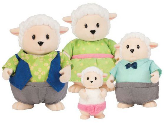 Игровой набор Li'l Woodzeez Семья Овечек 6159M 